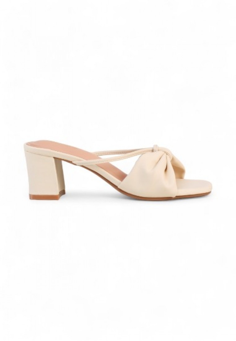 29012 Heel Sandals In Beige